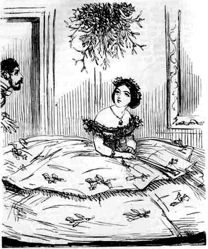 "Augustus thinks Crinoline a destestable Invention." Punch, 1857. (Thanks to the Victorian Web for this link!)