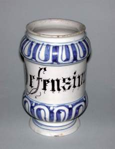 An eighteenth-century jar from Liguria.