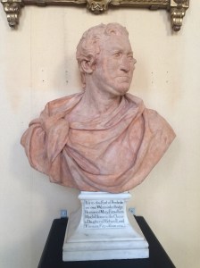 The terracotta bust.