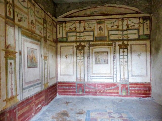 A room in Pompeii.